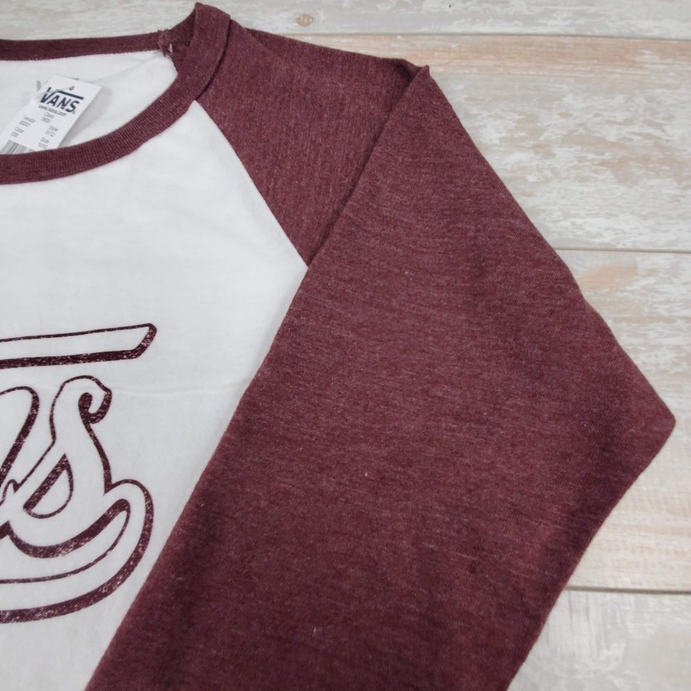 Vans Outlined Scripted Raglan Womens - Picture 6 of 8